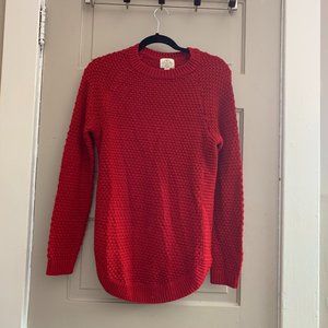 ST Johns Bay Red Knit sweater